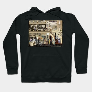 Art Deco Shopping Center Hoodie